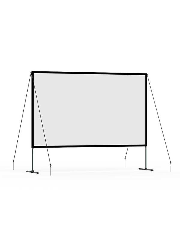 پرده نمایش ایستاده 100 اینچ سفید ونبو Wanbo مدل folding projector screen - تصویر 4