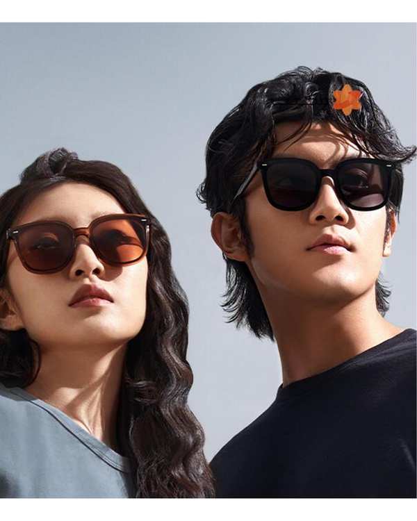 عینک آفتابی پلاریزه مشکی mijia square frame polarized sunglasses MJTA02LM - تصویر 4