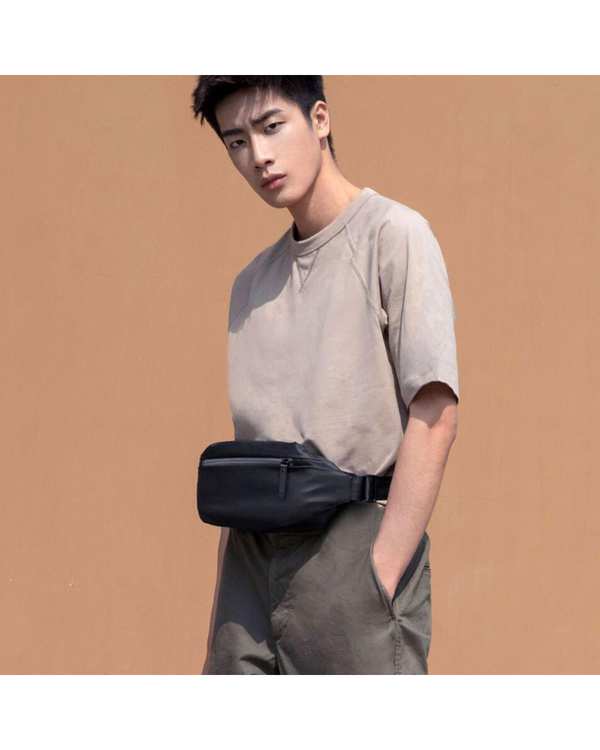 کیف کراس بادی مشکی mijia multfunctional sports leisure chest bag - تصویر 10