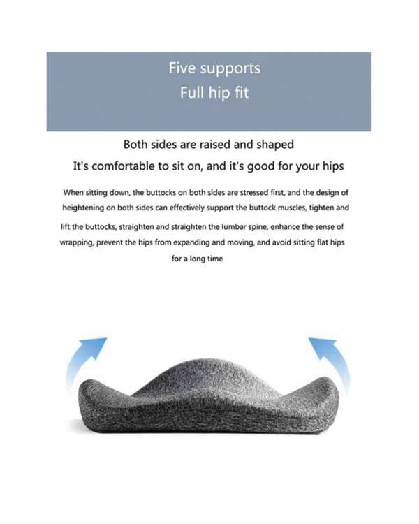بهداشت و سلامت عمومی بالشت طبی زیر نشیمنی طوسی Xiaomi Leravan Hip-Lift Cushion برند شیائومی - تصویر 3