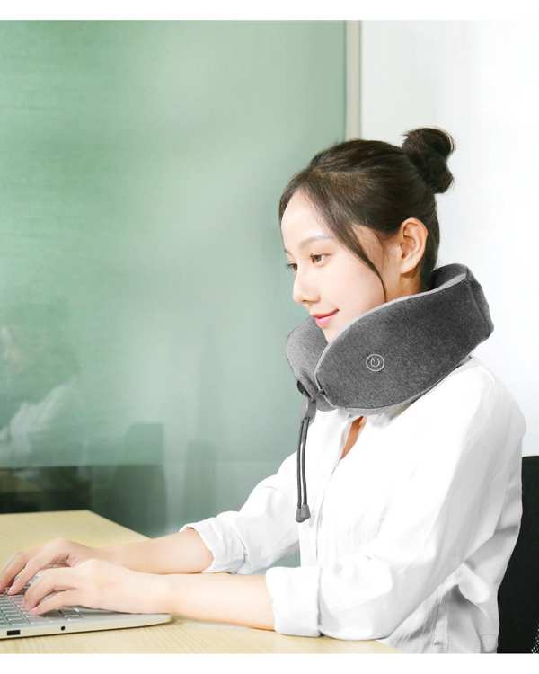 بهداشت و سلامت عمومی ماساژور و بالشت گردن طوسی Lefan Massage Neck Pillow S100 برند شیائومی - تصویر 3