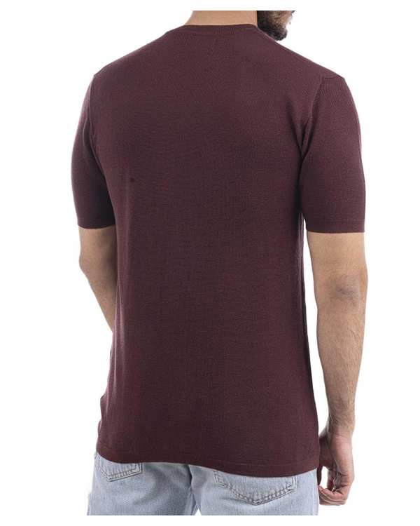 تی شرت مردانه زرشکی سوپردرای Superdry کد M16A41701T - تصویر 2