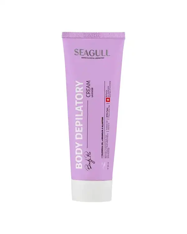 کرم موبر بدن سی گل Seagull حاوی عصاره لوندر حجم 125ml