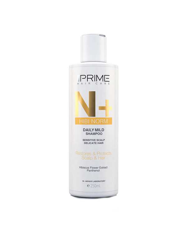 شامپو روزانه ملایم مو پرایم Prime مدل N+ Hibi Norm حجم 250ml