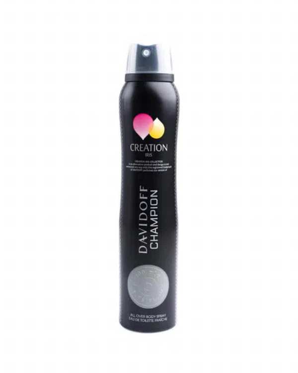 اسپری بدن مردانه کریشن آیریس Creation Iris مدل Davidoff Champion حجم 200ml
