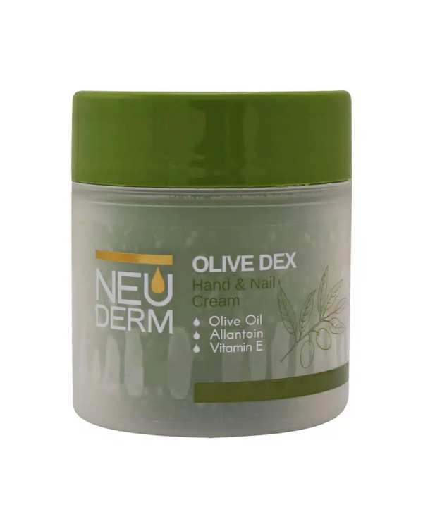 کرم دست و ناخن نئودرم Neuderm مدل رینوتریو اولیو دکس Re Nutrive Olive Dex حجم ۱۵۰ml