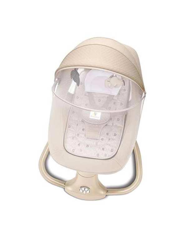 گهواره و تاب برقی کرم ماستلا Mastela مدل deluxe multi-functional bassinet 3in1 - تصویر 2