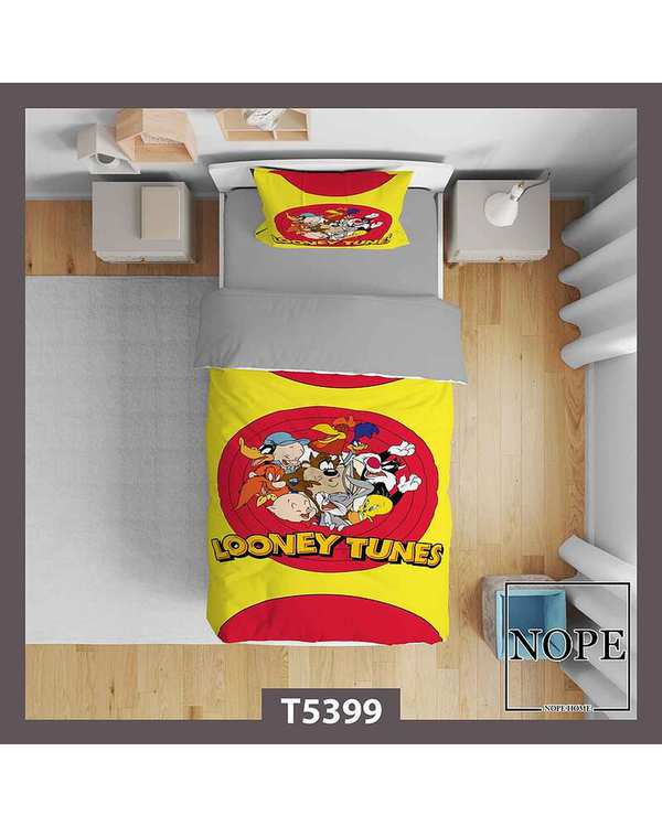 روتختی کودک یک نفره 5 تکه نوپه هوم Nopehome طرح لونی تونز کد T5399