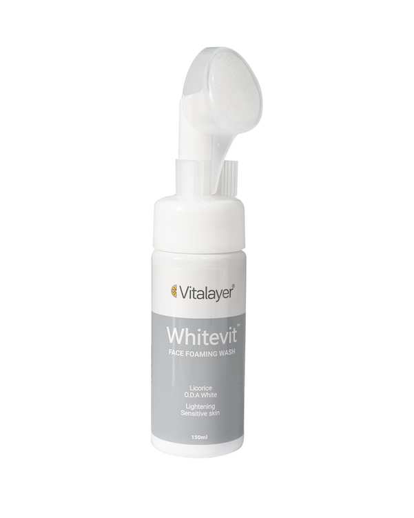 فوم شستشوی صورت ویتالیر Vitalayer مدل وایت ویت Whitevit حجم 150ml