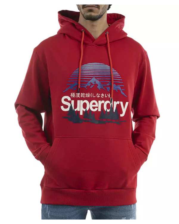 هودی مردانه قرمز سوپردرای Superdry کد M12A41602C