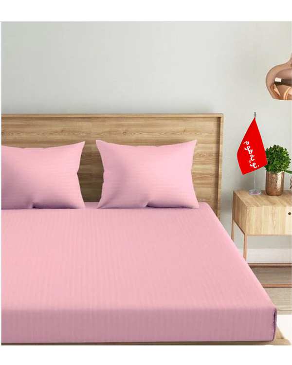 سرویس ملحفه و روبالشی یک نفره 3 تکه نوپه هوم Nopehome طرح بیسیک کالباسی کد S04