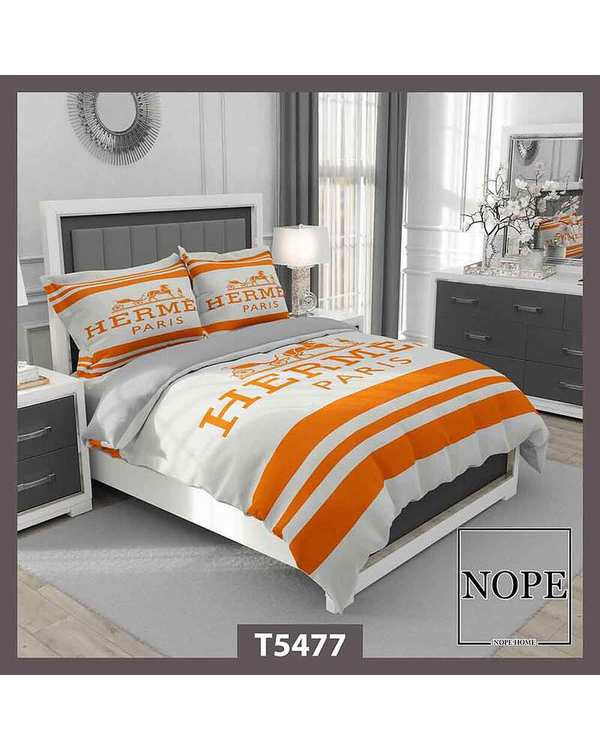 روتختی یک نفره 5 تکه نوپه هوم Nopehome طرح Hermes کد T5477