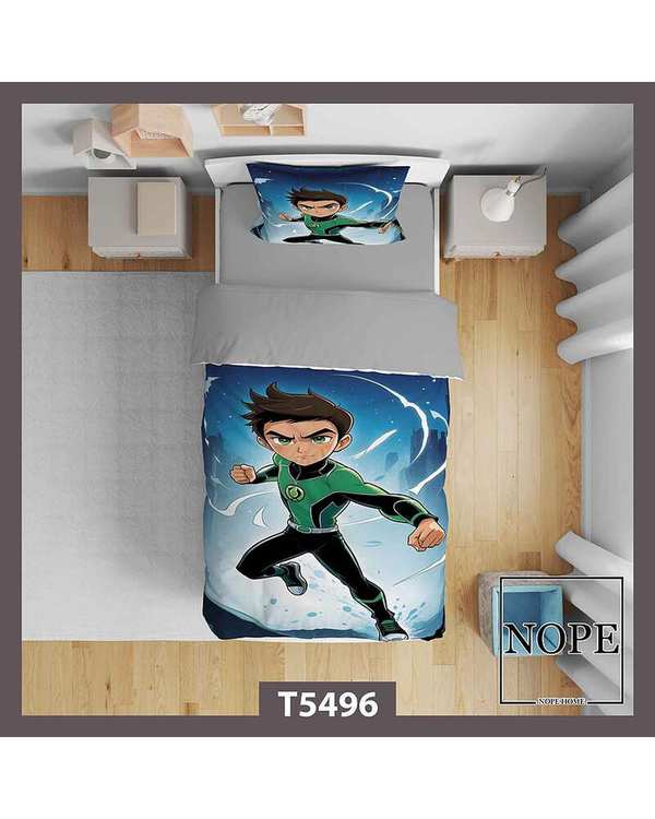 روتختی کودک یک نفره 5 تکه نوپه هوم Nopehome طرح بن تن کد T5496