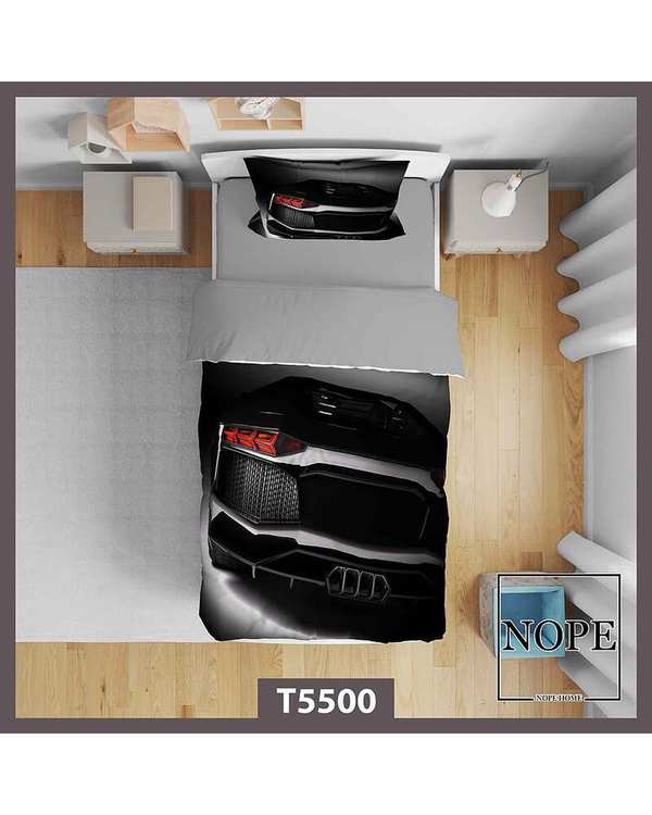 روتختی کودک یک نفره 5 تکه نوپه هوم Nopehome طرح ماشین کد T5500