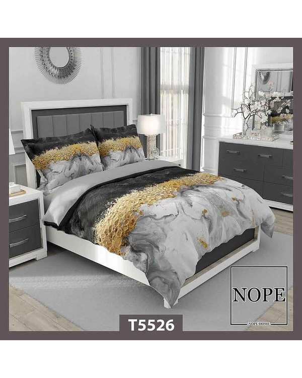 روتختی یک نفره 5 تکه نوپه هوم Nopehome طرح ماربل کد T5526
