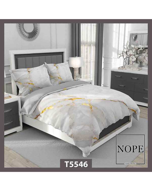 روتختی دو نفره 6 تکه نوپه هوم Nopehome طرح ماربل کد T5546