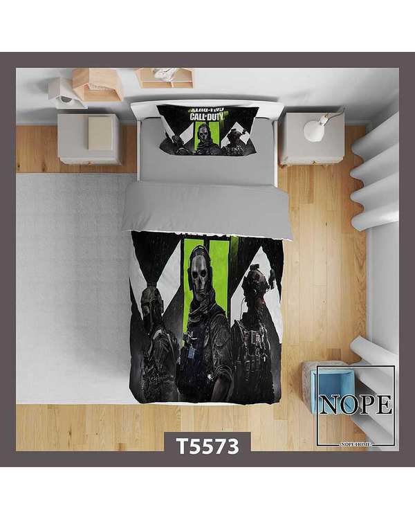 روتختی کودک یک نفره 5 تکه نوپه هوم Nopehome طرح ترسناک کد T5573