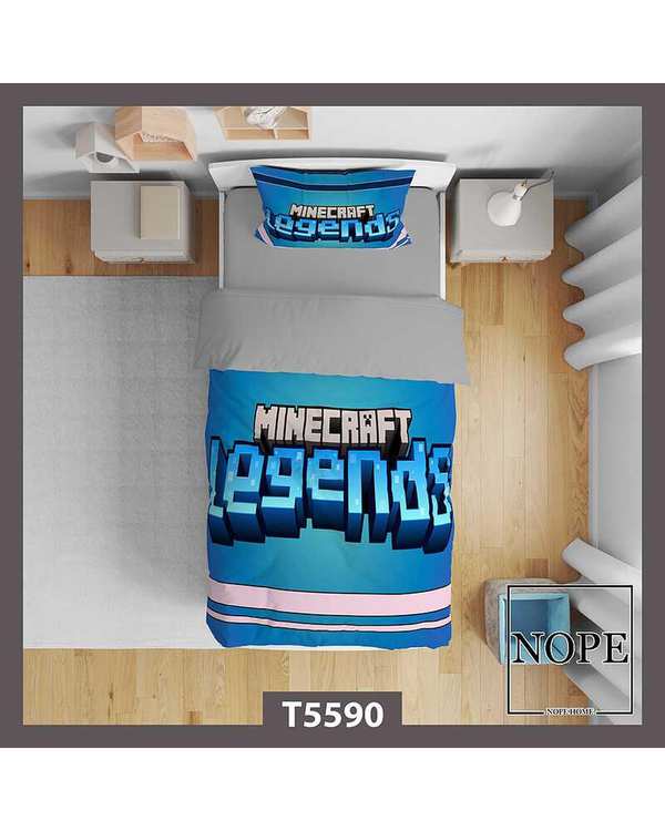 روتختی کودک یک نفره 5 تکه نوپه هوم Nopehome طرح انیمیشنی minecraft کد T5590