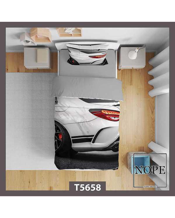 روتختی کودک یک نفره 5 تکه نوپه هوم Nopehome طرح اسپورتی کد T5658