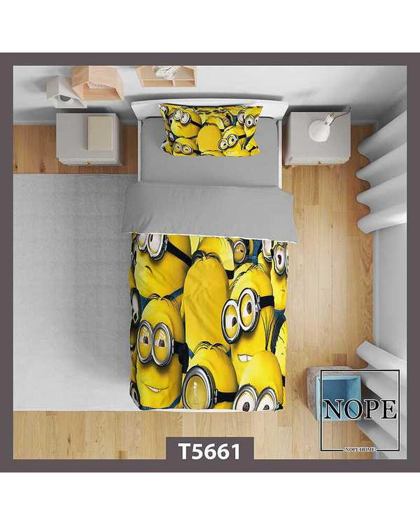 روتختی کودک یک نفره 5 تکه نوپه هوم Nopehome طرح minion's کد T5661