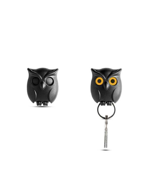 جا کلیدی مشکی مدل Night Owl KeyHolder طرح جغد