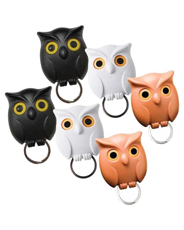 جا کلیدی مشکی مدل Night Owl KeyHolder طرح جغد - تصویر 4