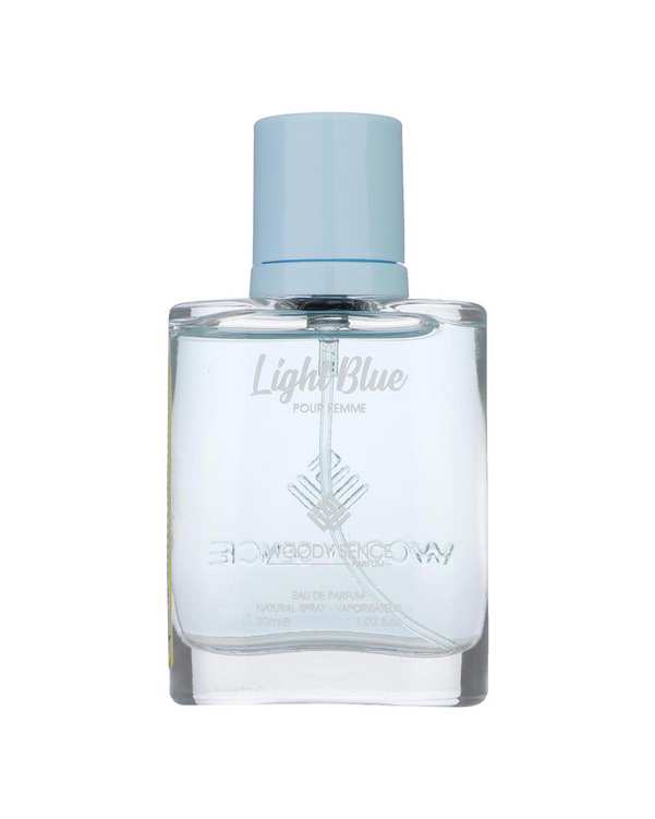 عطر جیبی زنانه وودی سنس Woody Sence مدل لایت بلو Light Blue حجم 30ml