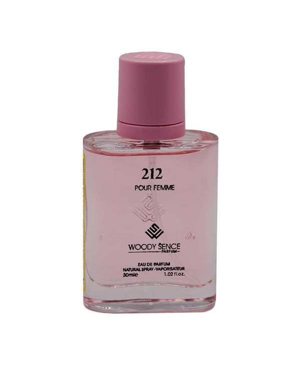 عطر جیبی زنانه وودی سنس Woody Sence مدل 212 حجم 30ml