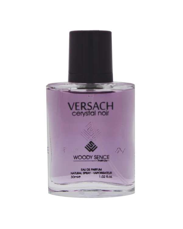 عطر جیبی زنانه وودی سنس Woody Sence مدل Versace Crystal Noir حجم 30ml