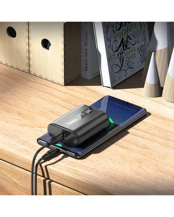 پاور بانک مشکی هوکو HOCO مدل Q3 PRO ظرفیت 10000 میلی آمپر ساعت - تصویر 5