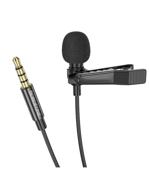 میکروفون یقه ای بروفون Borofone مدل BFK11 3.5MM با سری 3.5 میلی متری - تصویر 2