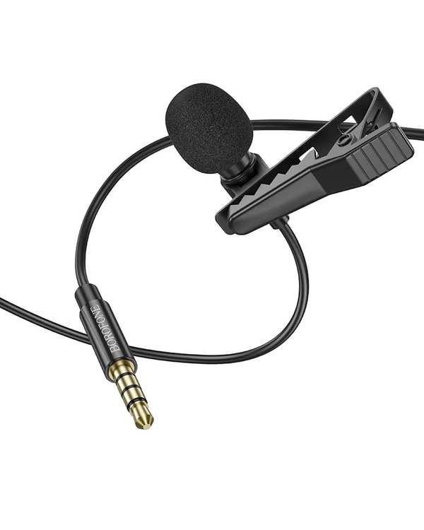 میکروفون یقه ای بروفون Borofone مدل BFK11 3.5MM با سری 3.5 میلی متری - تصویر 4
