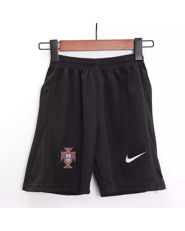 ست تی شرت و شلوارک ورزشی پسرانه مدل پرتغال Away 2024 - تصویر 4