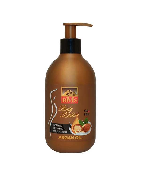 لوسیون بدن بی ام اس BMS حاوی روغن آرگان مراکشی حجم 300ml