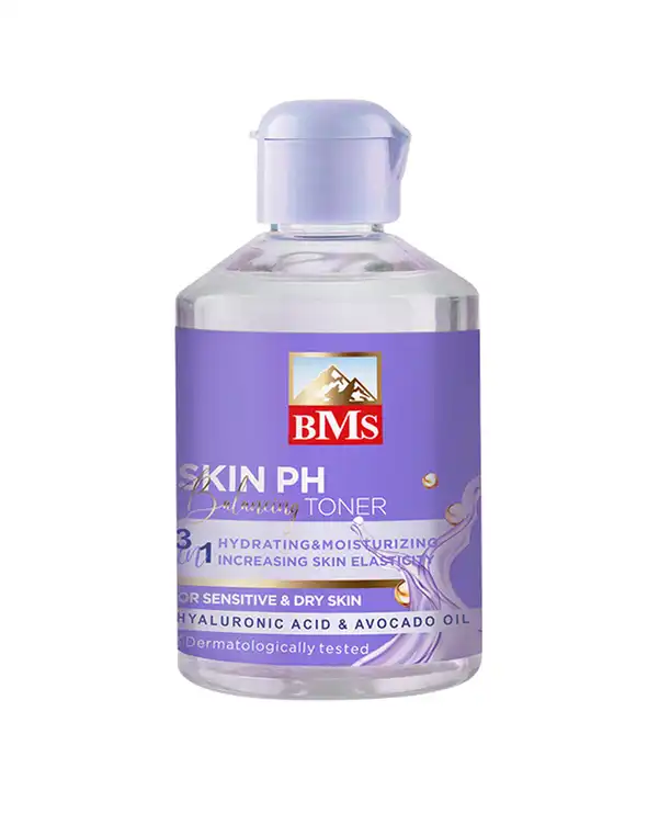 تونر صورت بی ام اس BMS مناسب پوست خشک و حساس حجم 200ml