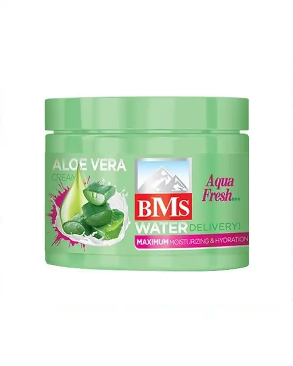 کرم مرطوب کننده دست و صورت بی ام اس BMS حاوی عصاره آلوئه ورا حجم 200ml