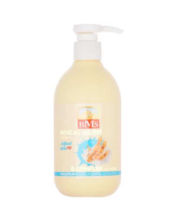 کرم دست و صورت بی ام اس BMS حاوی عصاره جوانه گندم حجم 300ml