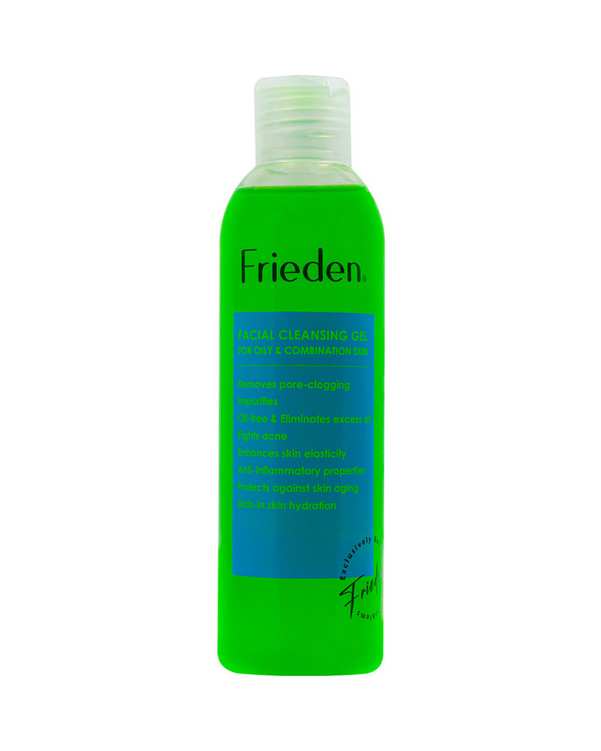 ژل شستشوی صورت فریدن Frieden مناسب پوست چرب 200ml