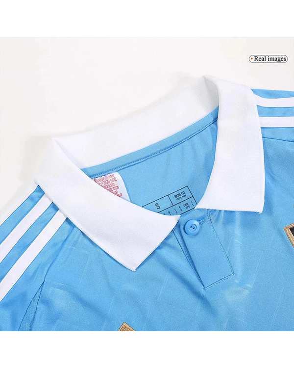 ست پولوشرت و شلوارک ورزشی مردانه مدل بلژیک Away 2024 - تصویر 6