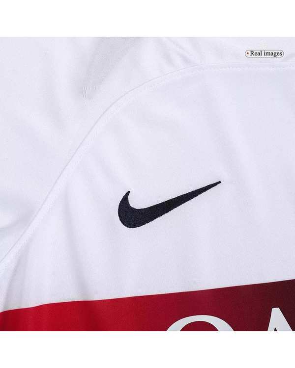 ست تی شرت آستین کوتاه و شلوارک ورزشی مردانه مدل پاریس Away 2024 - تصویر 6