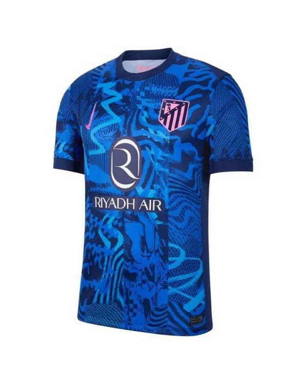 ست تی شرت و شلوارک ورزشی مردانه مدل اتلتیکو مادرید Away 2025 - تصویر 2