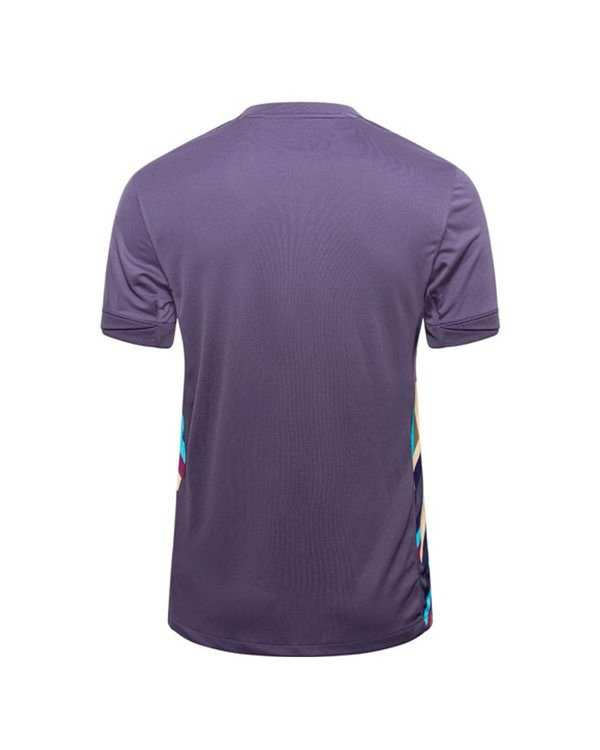 ست تی شرت و شلوارک ورزشی مردانه مدل انگلیس Away 2024 - تصویر 3