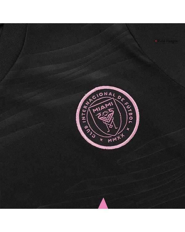 ست تی شرت و شلوارک ورزشی مردانه مدل اینتر میامی مسی Away 2025 - تصویر 9