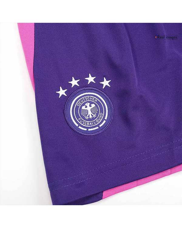 ست تی شرت و شلوارک ورزشی مردانه مدل آلمان کد Away 2025 - تصویر 5