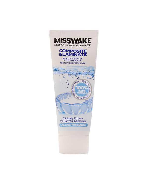 خمیر دندان میسویک Misswake مدل Composite And Laminate مناسب دندان های کامپوزیت و لیمنت شده 75ml