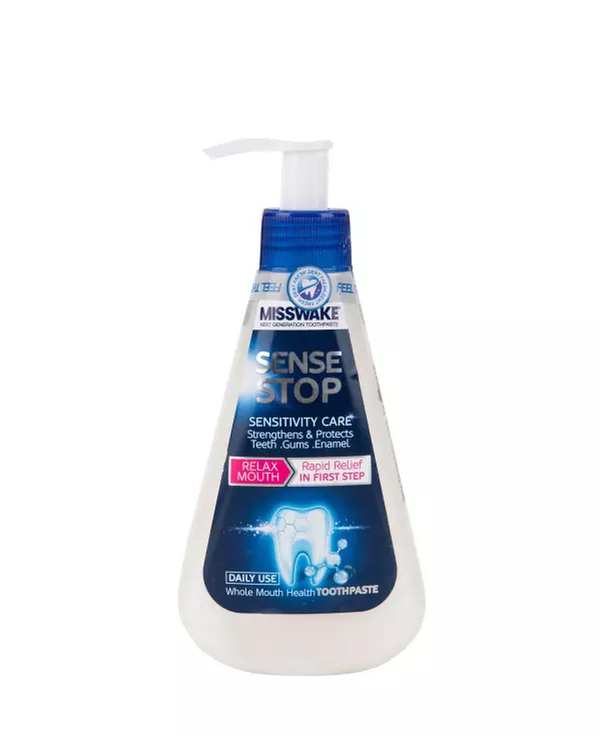 خمیر دندان میسویک Misswake مدل Sense Stop Toothpaste مناسب لثه های حساس 185ml