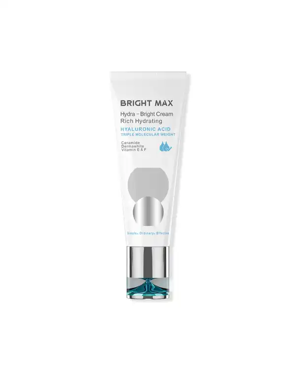 کرم آبرسان برایت مکس Bright Max مدل Rich Hydrating مناسب پوست خشک و نرمال حجم 50ml