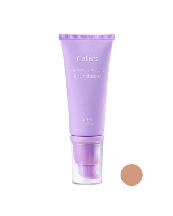 کرم پودر فلوییدی کالیستا Callista مدل Perfect Cover شماره F03 حجم 40ml