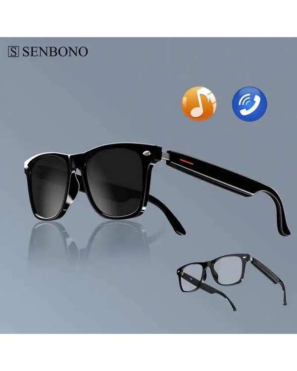 عینک آفتابی هوشمند مشکی میجیا مدل Smart sunglasses E13 - تصویر 4