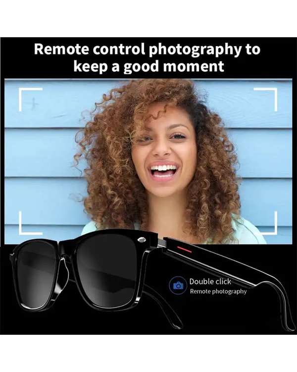 عینک آفتابی هوشمند مشکی میجیا مدل Smart sunglasses E13 - تصویر 5